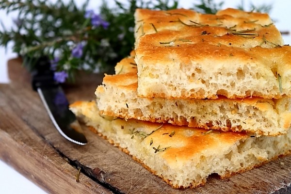 Focaccia alla Genovese - λεπτομέρεια