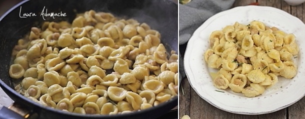 Orecchiette με κρέμα ρεβιθιού Sun Food